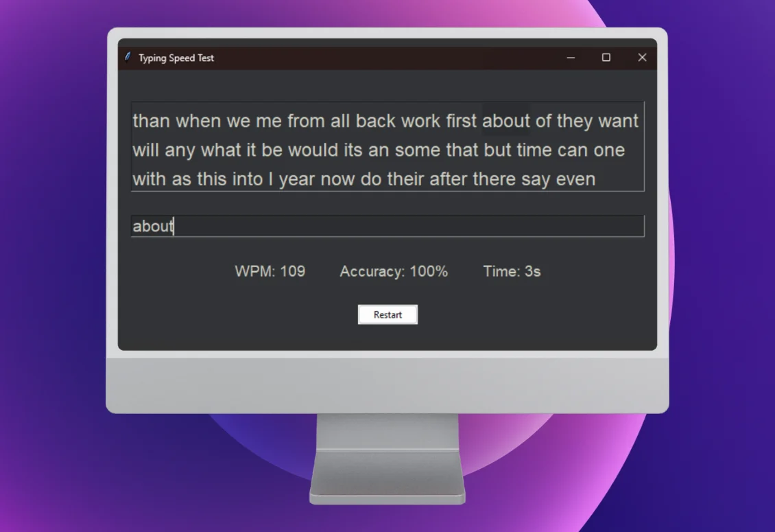Typing Speed Test
